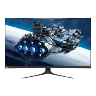 联想来酷31.5英寸1500R曲率1ms响应HDR电竞显示器N3218C/N3218QC