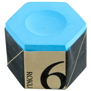 卡姆巧克粉新款6角巧粉球杆皮头擦枪粉黑8 油性斯诺克杆头巧粉