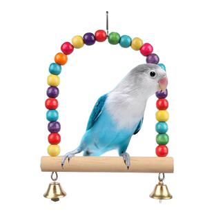 鹦鹉玩具爬梯秋千解闷自嗨玄凤虎皮牡丹云梯鸟笼专用配件用品大全