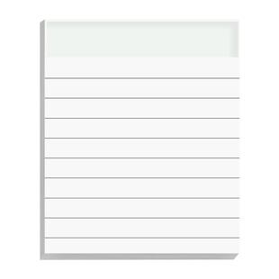 盒装扩张便利贴不遮挡任意贴透明不遮挡有粘性便签纸可撕可折叠考研初高中生专用记笔记贴错题订正办公用C1