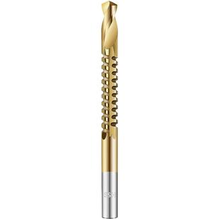 锯钻合一木工打孔专用钻头合金属锯齿开槽拉花麻花钻开孔电钻工具