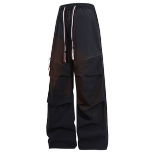 拉链拼接可拆卸两穿裤子男夏季薄款美式尼龙速干可变短裤的长裤男