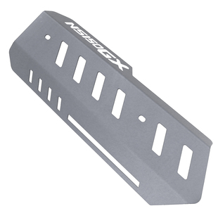 适用新大洲本田NS150GX改装排气管保护盖侧边装饰板防磨罩壳配件