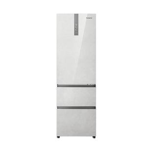 以旧换新卡萨帝380L一级制冰三门零嵌入小型风冷无霜家用超薄冰箱