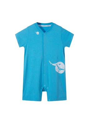 小蓝象连体衣家居服排汗速干66码