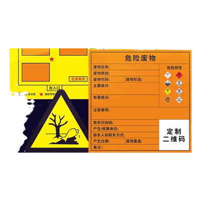 2025危险废物标识牌新国标