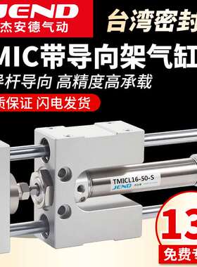 TMIM12带导向TMICM20支架TMICL16气缸25X50X75X100X125X150X200-S