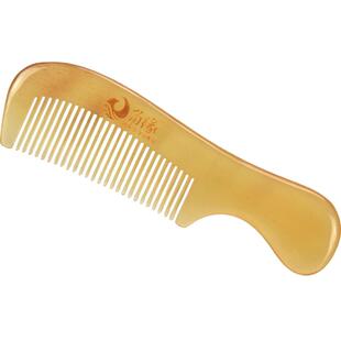 角缘天然牛角梳男士梳头发按摩梳个人护理梳随身包包儿童羊角梳子