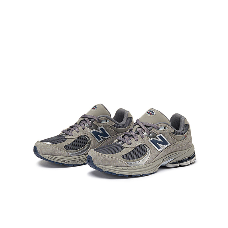 Newbalance nb官方童鞋 7-14岁大童夏季复古格雷系灰运动鞋2002R