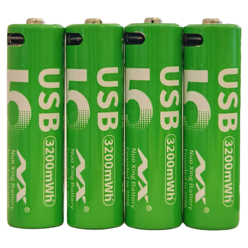 5号7号1.5v恒压充电USB锂电池