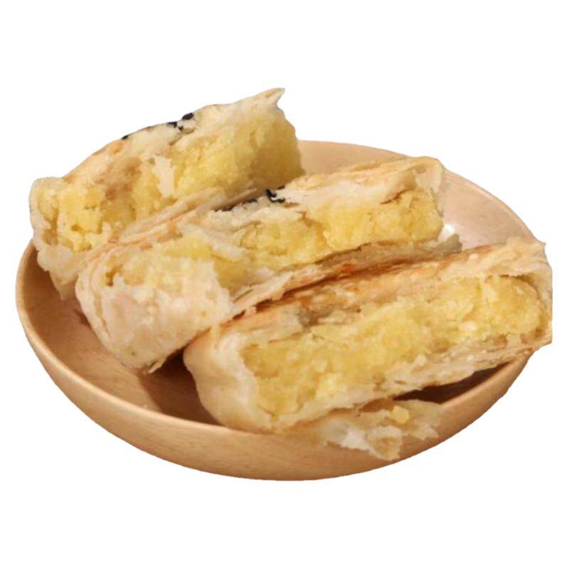 现做厦门香酥板栗饼绿豆饼紫薯香中式糕点/新中式糕点