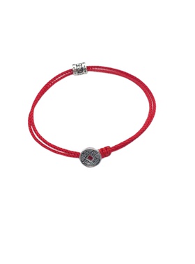 s925纯银手绳本命年太岁红绳招财进宝六字真言双层红绳手链