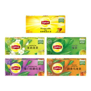 立顿2026新乌龙茶茉莉花红茶叶包冷泡独立小包装袋官方旗舰店正品