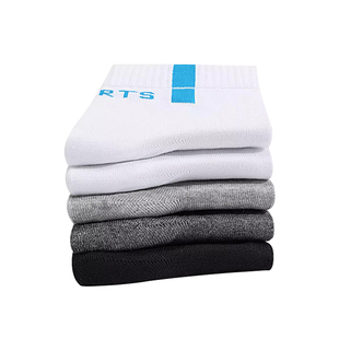 男士袜子青少年短袜吸汗防臭篮球中筒男运动白色短筒透气高弹不勒