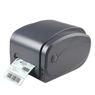 佳博GP1524/9025/1124/1134T热转印碳带条码打印机蓝牙热敏不干胶标签服装吊牌洗水唛铜板纸亚银纸固定资产