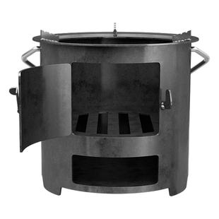 炉子户外柴火炉便携灶新款农村家用烧木柴特厚小型烧炭烧火炭火烤