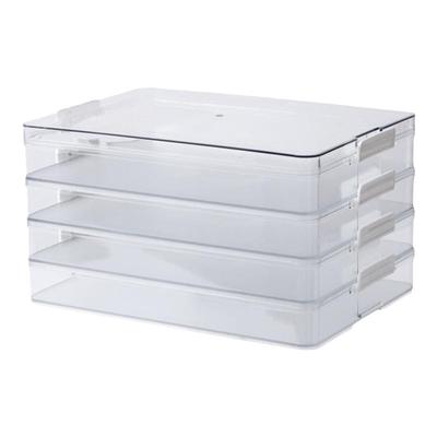 【尧】饺子盒专用速冻放托盘水饺食品级多层冰箱用冷冻盒