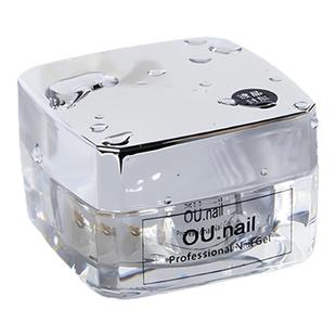 OU.nail甲油胶封层底胶加固钢化20g罐装冰晶透亮美甲专用功能胶