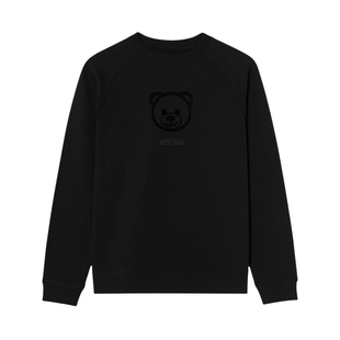 moschino/莫斯奇诺男士潮牌经典小熊套头卫衣 252V1A1707 4418