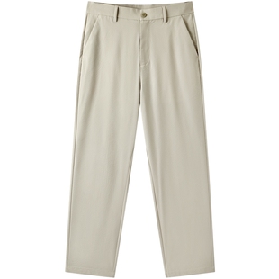 gxg.jeans男装 多色泡泡纱肌理休闲休闲裤长裤男士薄款 25夏新品