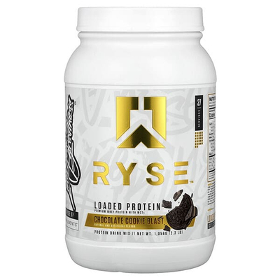 RYSE,Loaded Protein，巧克力曲奇味，2.3 磅（1056 克）