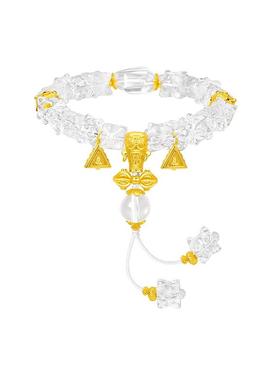 【圣诞礼物】周大生白水晶手串款