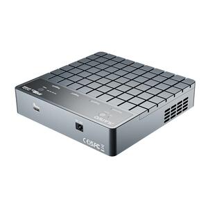 麦沃USB4.0硬盘盒40Gbps一拖三克隆四盘同读写M.2 NVM外置盒K2024