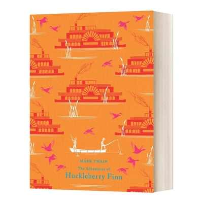 英文原版小说 The Adventures of Huckleberry Finn 哈克贝利费恩历险记 马克吐温 英文版 进口英语原版书籍