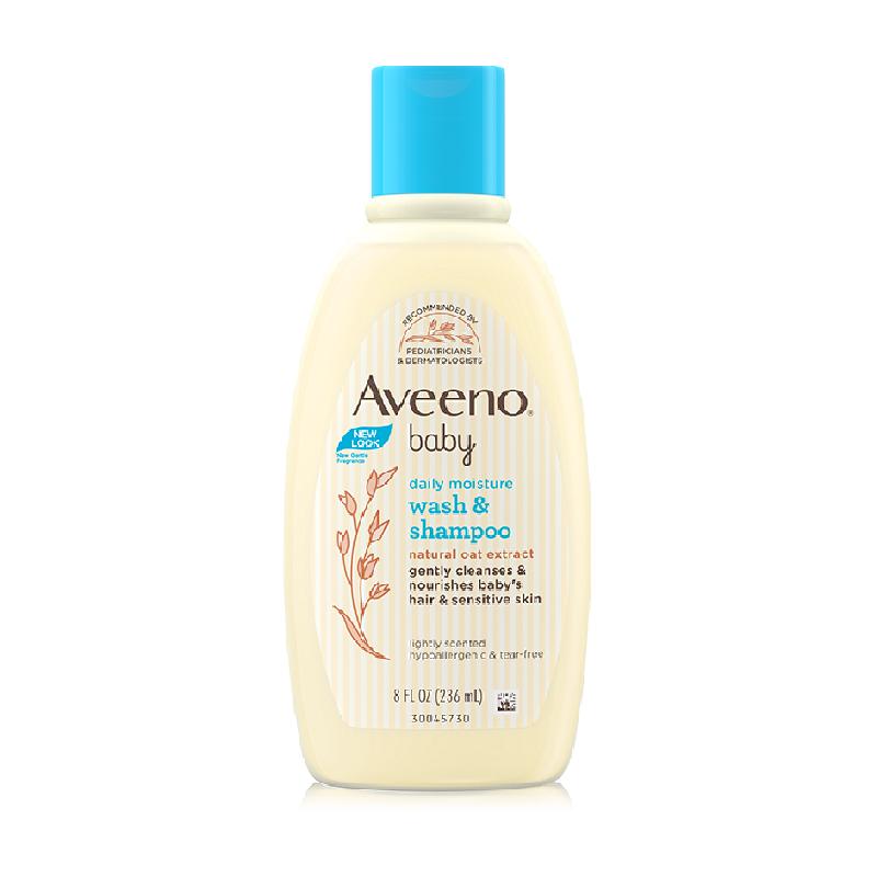 Aveeno/艾惟诺婴儿倍护洗发沐浴露二合一236ml【2025年5月到期】