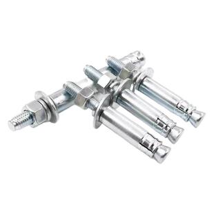 机械膨胀高强度镀锌膨胀螺丝加长后切式机械锚栓M8/10/12/16/20