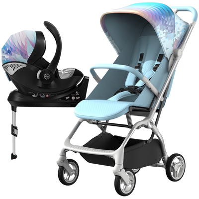 HBR虎贝尔可坐可躺推车提篮组合