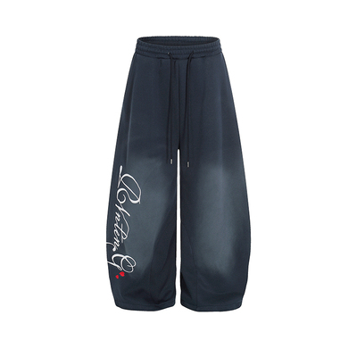 DARKAGE原创冬季加绒休闲卫裤