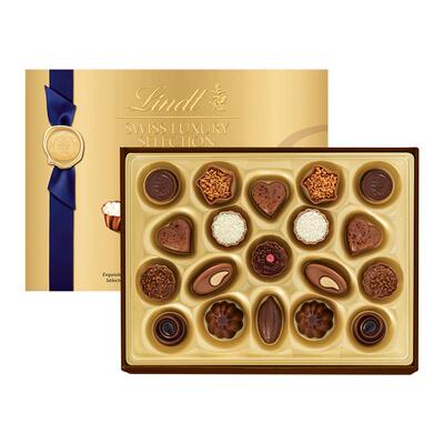 【自营】Lindt瑞士莲奢享精选巧克力礼盒193g高端进口送礼商务