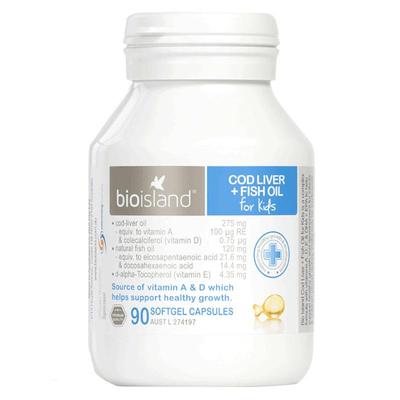 澳洲BIOISLAND婴幼儿鱼油