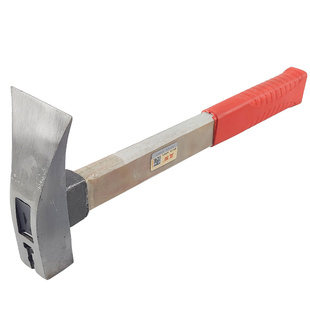 铁哥们 吸钉刨锛 刨斧 砍砖斧 锛头包塑包胶柄高碳钢瓦工工具砌墙