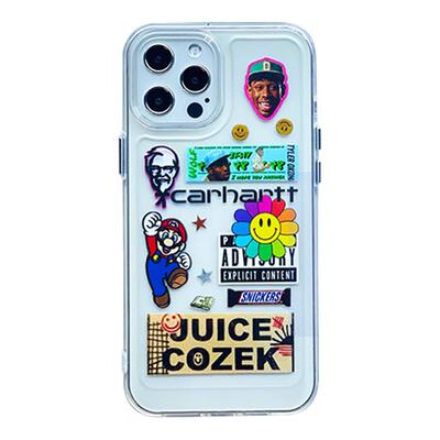 sideline原创设计个性创意嘻哈说唱iPhone17promax透明软壳iphone16适用于苹果手机壳