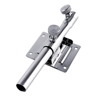 不锈钢钓箱配件拉饵盘加长支架管散泡盆支撑管钓鱼箱饵料盘架螺丝