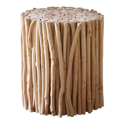 原木茶几ins原木风天然树枝手工