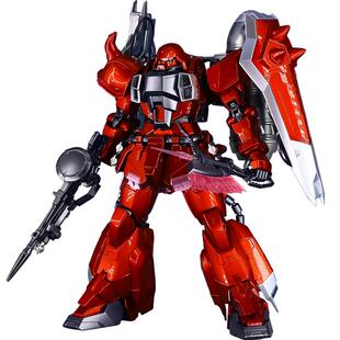 万代千手金属着色MG露娜玛利亚红扎古勇士炮击拼装1/100高达模型