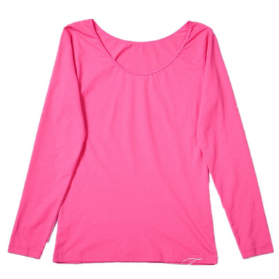 舒卡丝超薄糖果色棉毛衫保暖内衣