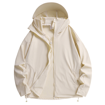 稻草人冰丝防晒衣女士2026新款夏季防晒服大帽檐防紫外线薄男外套