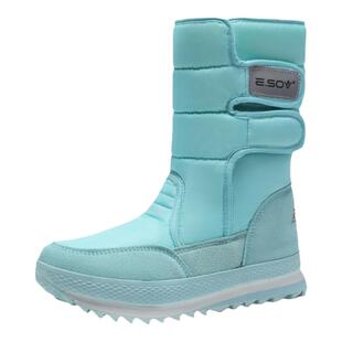 2025新款雪地靴女冬季加绒加厚防水防滑保暖棉鞋中筒