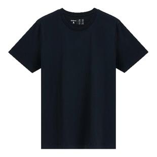 班尼路纯棉短袖T恤多巴胺情侣小白t恤新款男士宽松纯色打底衫女Z