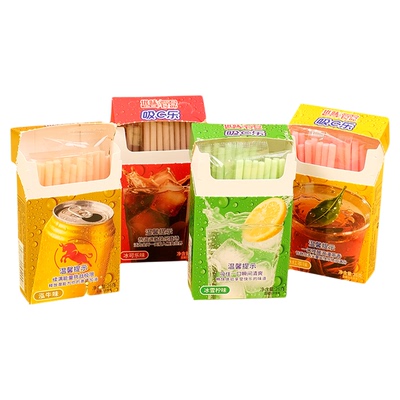 CC棒高颜值吸吸乐吸管糖cc乐童年混合果味校园管糖果儿童零食批发