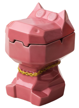 河马烟灰缸家居装饰品个性摆件