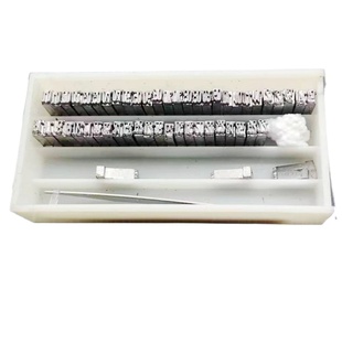 定做劲爆72粒铅字45粒数字印章金属日期章财会用品办公印油收据联