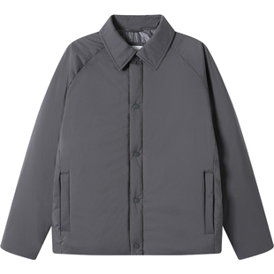 LEZORA超轻量过冬！东丽Dermizax超轻防泼水衬衫款90白鹅绒服男