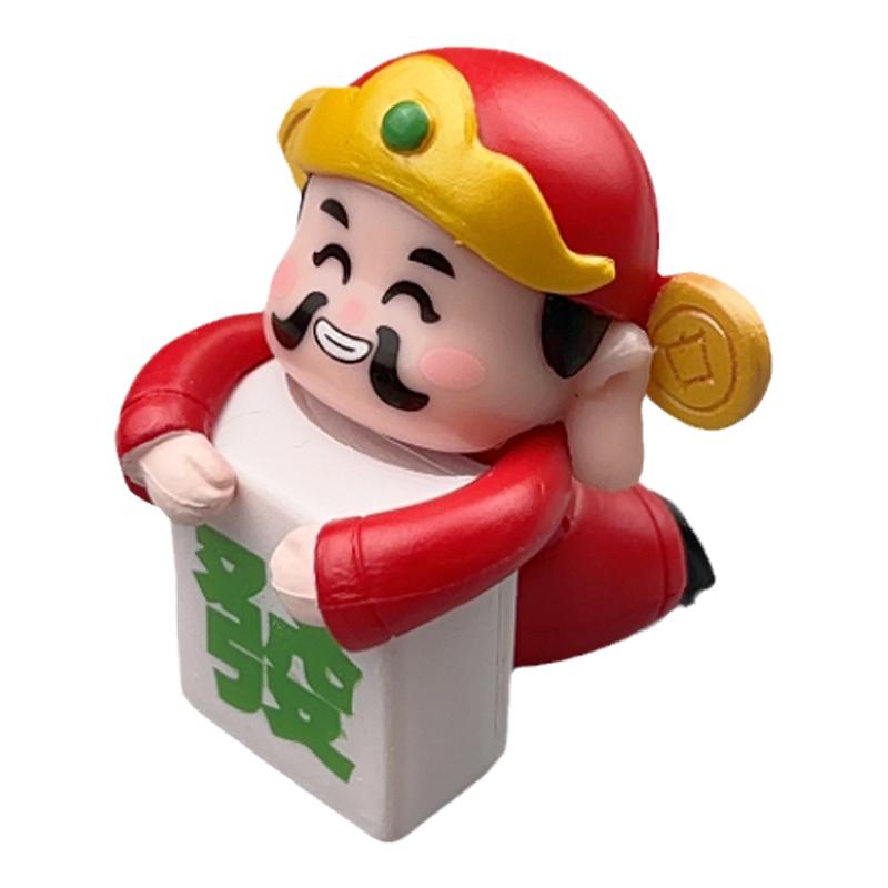 小财神车载中控台摆件桌面小摆件