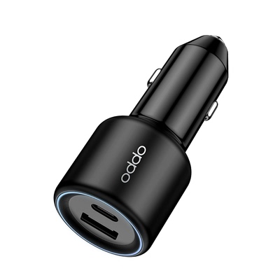 OPPO车载充原装80Wusb口typec口