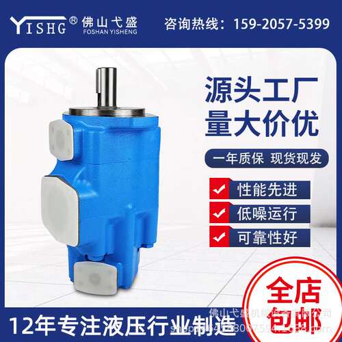 V系列3525V-25/30/32/35A15-1/86AABBCCDD高压定量液压叶片油泵